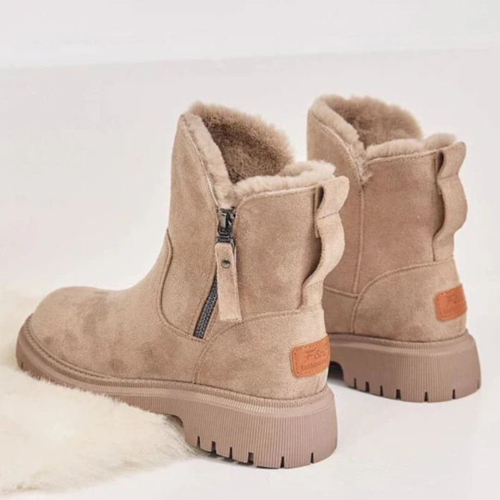 Isabella | Damenstiefel mit Reißverschluss & Quasten