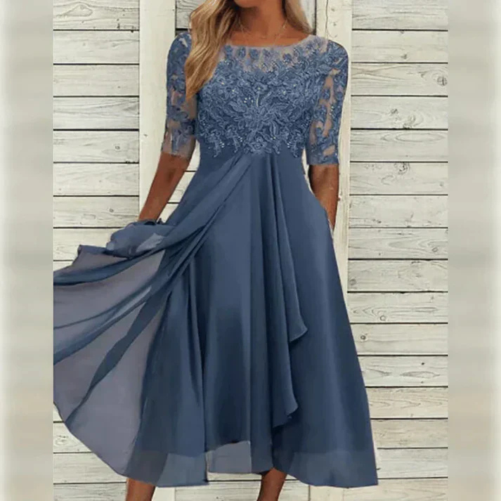 Clara | Elegantes Sommerkleid mit fließendem Stil
