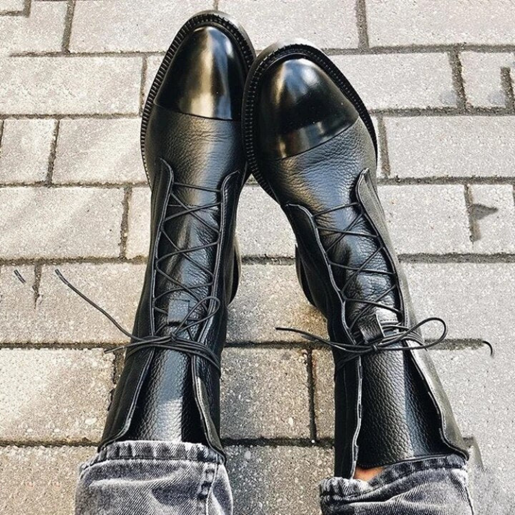 Larissa | Stiefel mit hohem Blockabsatz