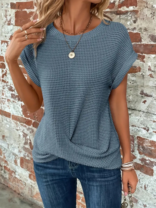 Marlene | Lässiges T-Shirt mit kurzen Ärmeln