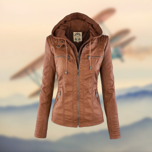 Amara | Edle Damen-Lederjacke mit modernem Design