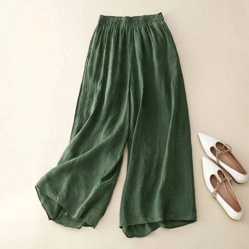 Theresa | Bequeme Leinenhose für entspannte Tage