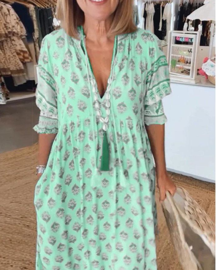 Lina | Sommerkleid mit stilvollem und luftigem Design