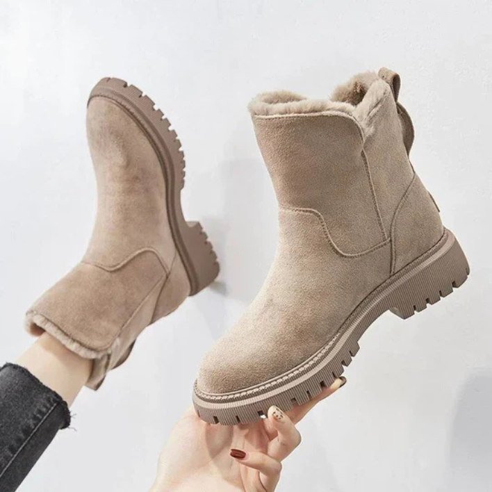 Isabella | Damenstiefel mit Reißverschluss & Quasten