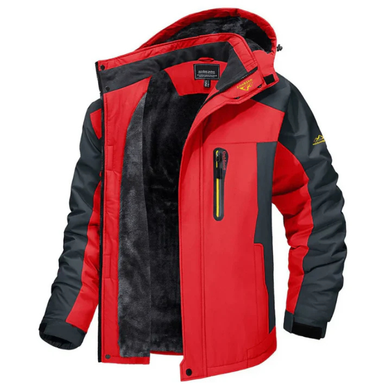 Jonas | Winterjacke mit Kapuze – warm & funktional
