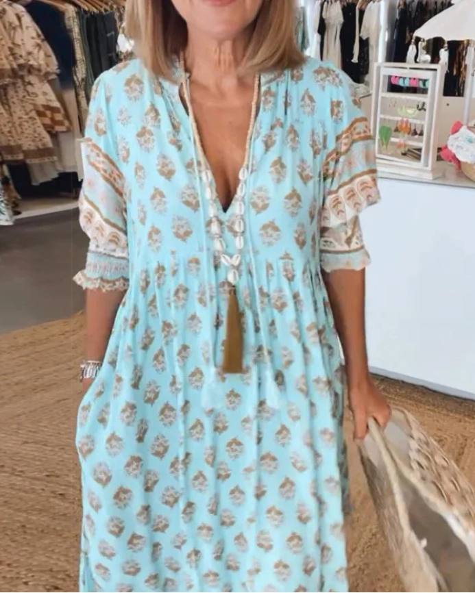 Lina | Sommerkleid mit stilvollem und luftigem Design