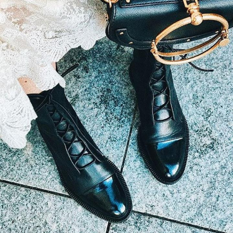 Larissa | Stiefel mit hohem Blockabsatz