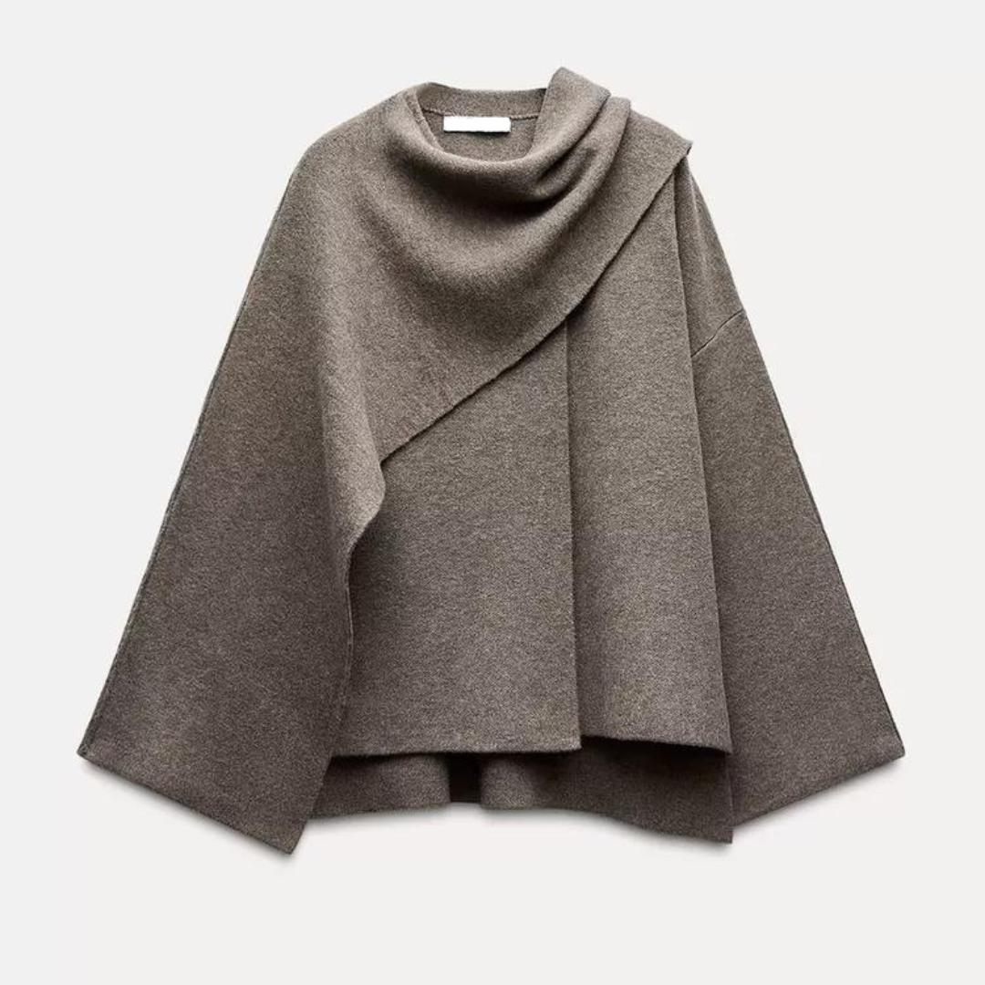 Nala | Eleganter Kapuzenumhang in Einheitsgröße
