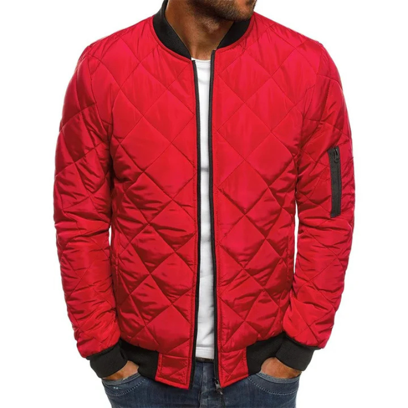Harold | Wattierte Baumwolljacke mit Steppmuster