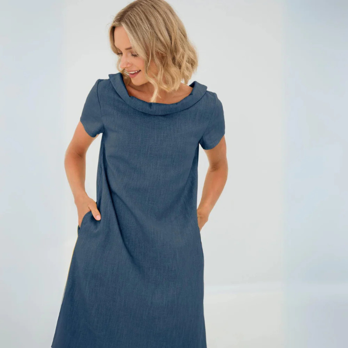 ALINA | Leichtes Leinen-Sommerkleid für Damen
