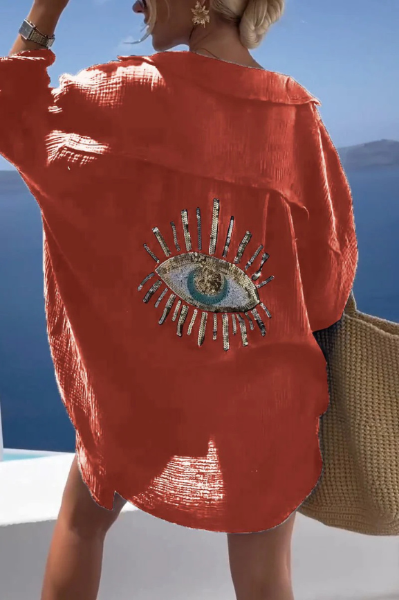 Mirella | Oversize-Bluse für stilvolle Sommer-Looks
