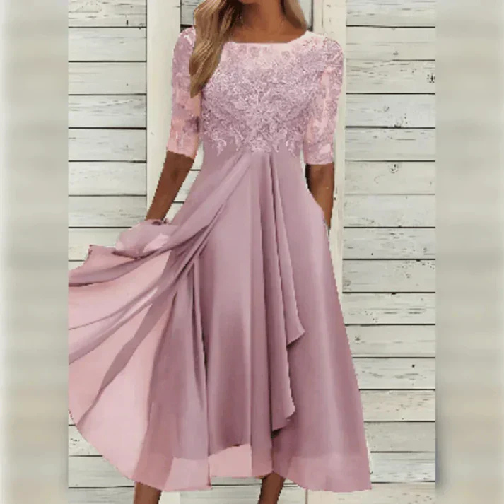 Clara | Elegantes Sommerkleid mit fließendem Stil