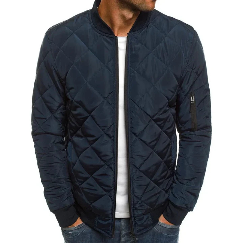 Harold | Wattierte Baumwolljacke mit Steppmuster