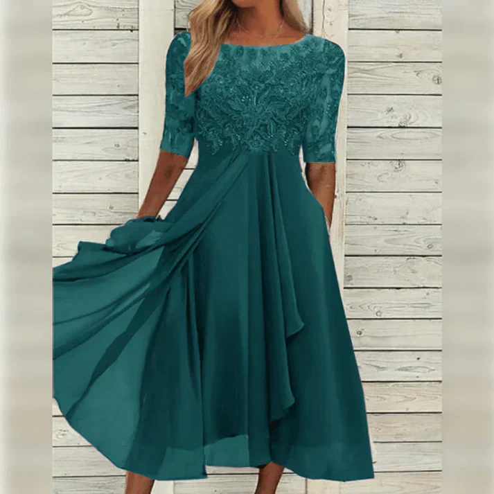Clara | Elegantes Sommerkleid mit fließendem Stil