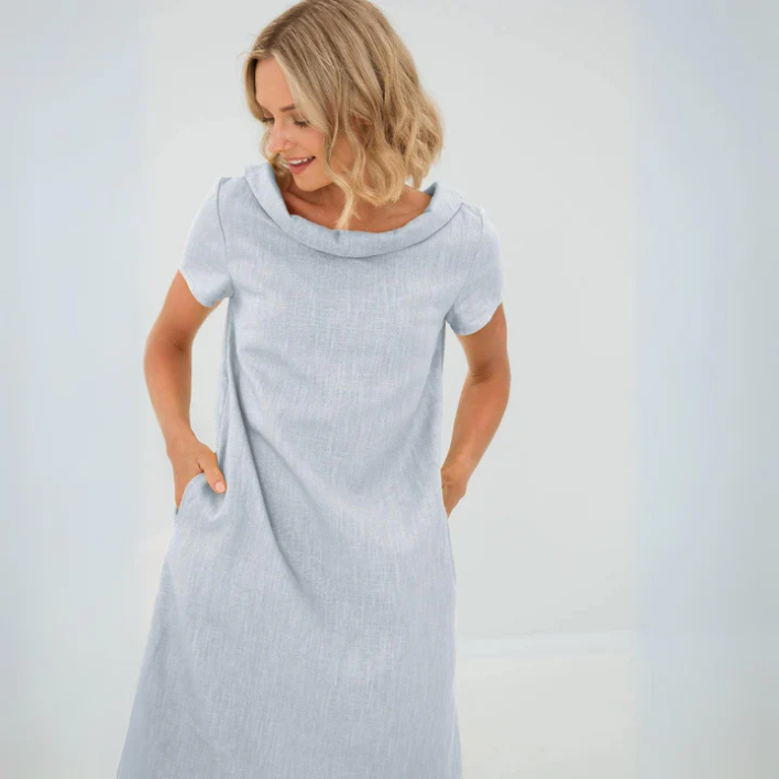 ALINA | Leichtes Leinen-Sommerkleid für Damen