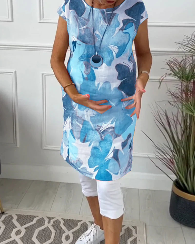 Charlotte | Elegant Long Blouse with Relaxed Fit