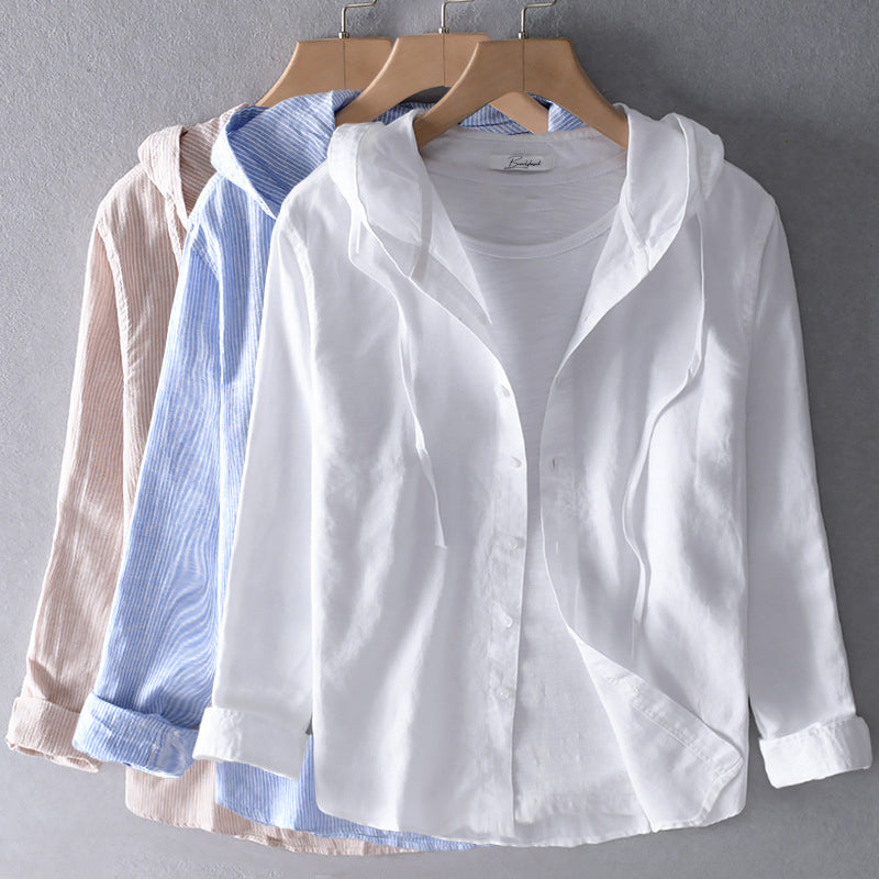 Elena | Breeze Button-Up Hoodie