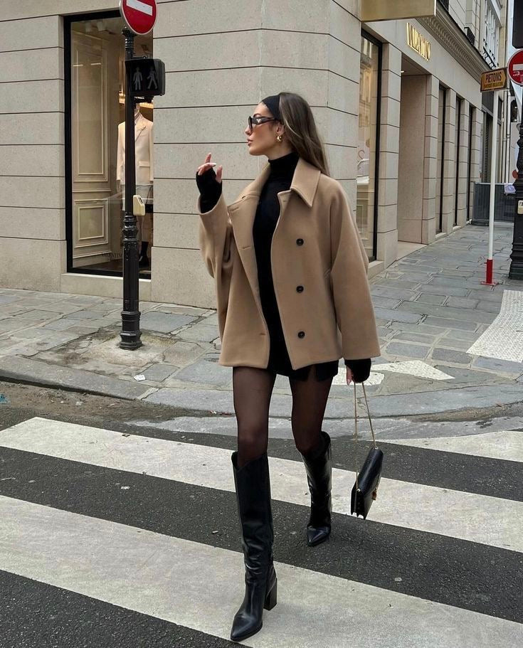 Lucia | Oversized Wollmantel für elegante Winter-Looks