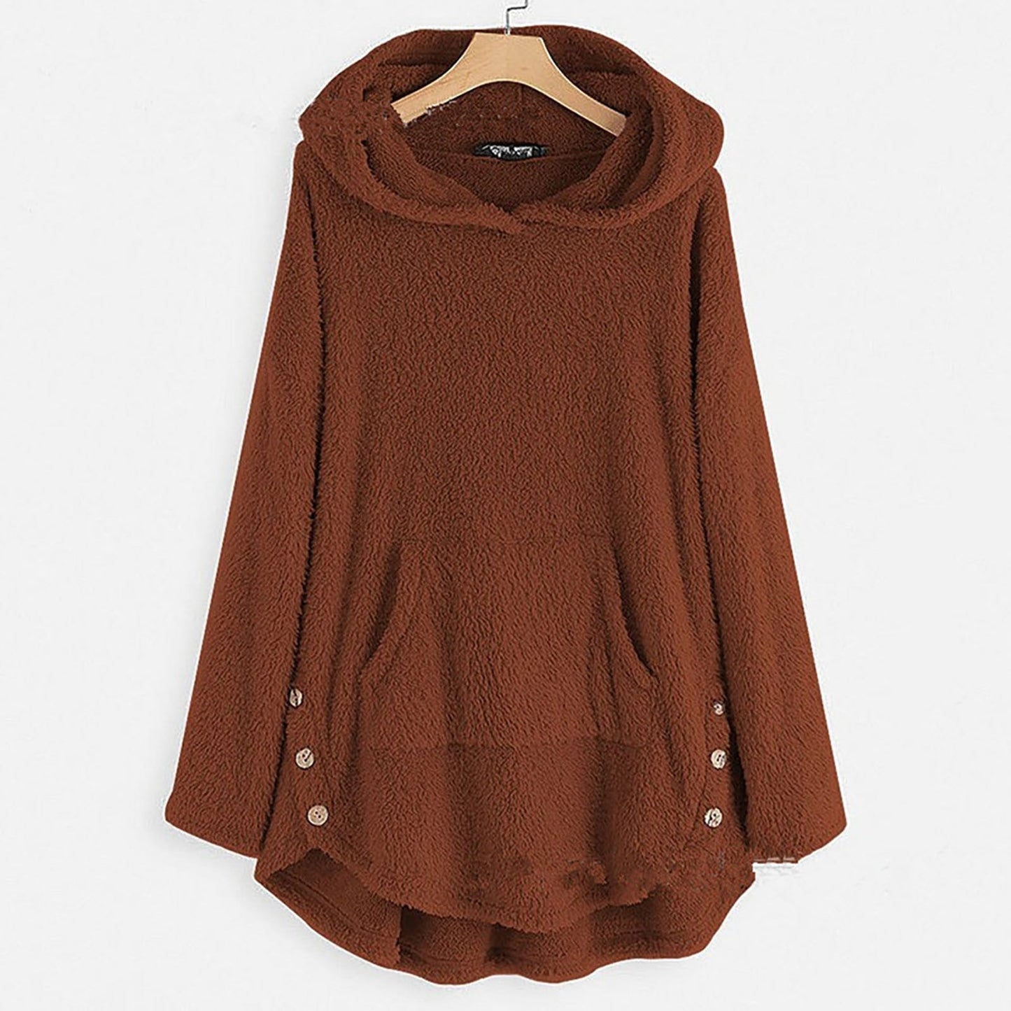 Maya | Kuscheliger Winterhoodie mit Kapuze für Damen
