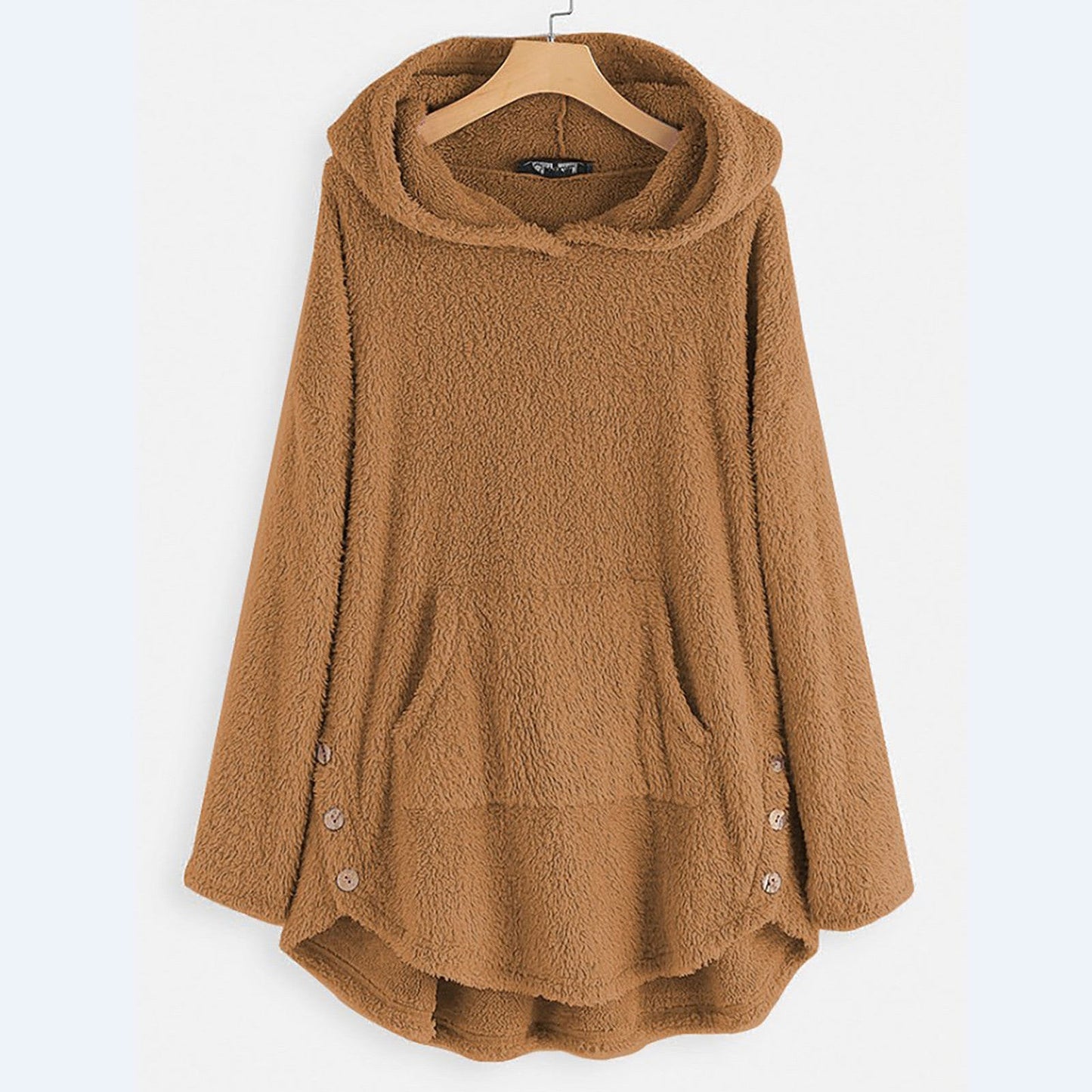 Maya | Kuscheliger Winterhoodie mit Kapuze für Damen