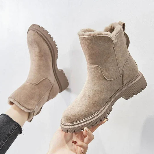 Alina | Damenstiefel mit Reißverschluss und Fransen