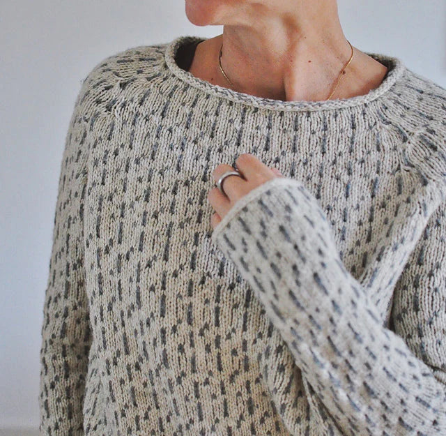 Clara | Eleganter grauer Pullover für jede Gelegenheit