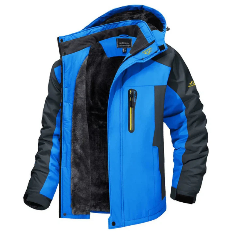 Jonas | Winterjacke mit Kapuze – warm & funktional