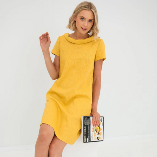 ALINA | Leichtes Leinen-Sommerkleid für Damen