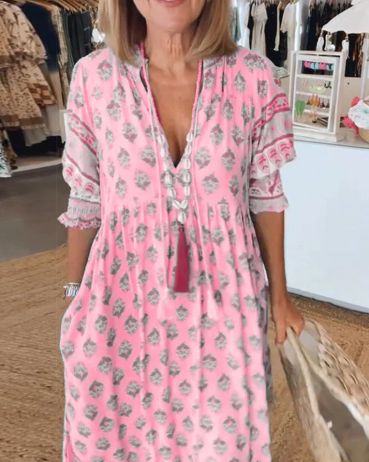 Lina | Sommerkleid mit stilvollem und luftigem Design