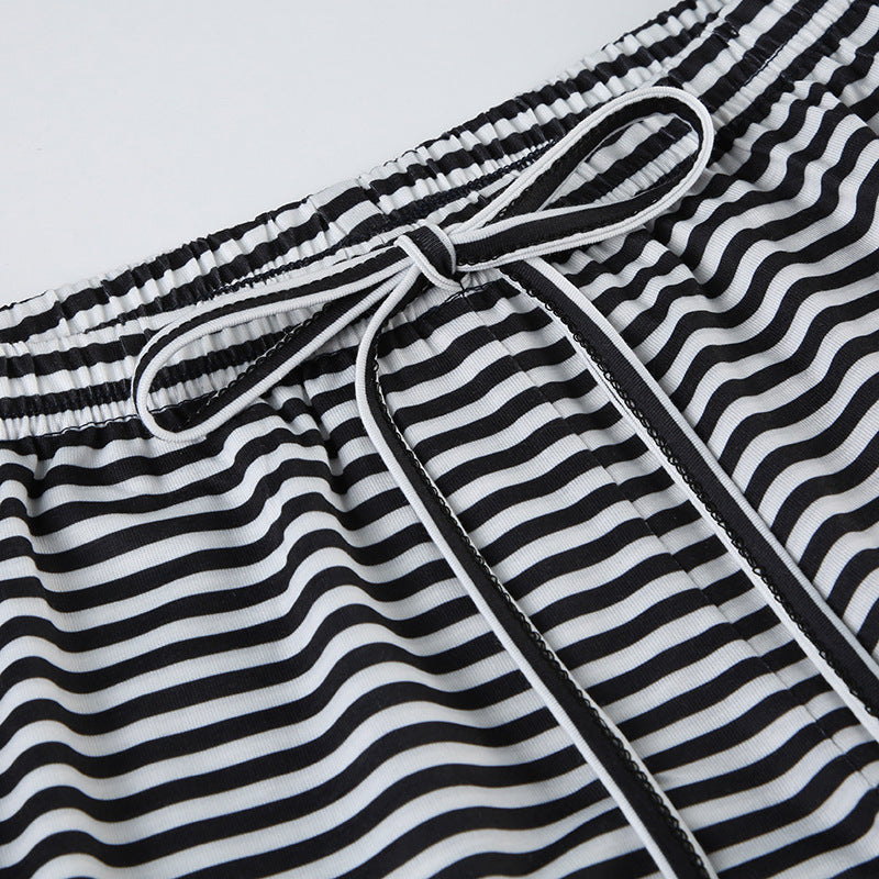 Ava | This Sleek Striped Pants for Casual Style