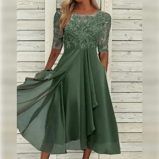 Clara | Elegantes Sommerkleid mit fließendem Stil