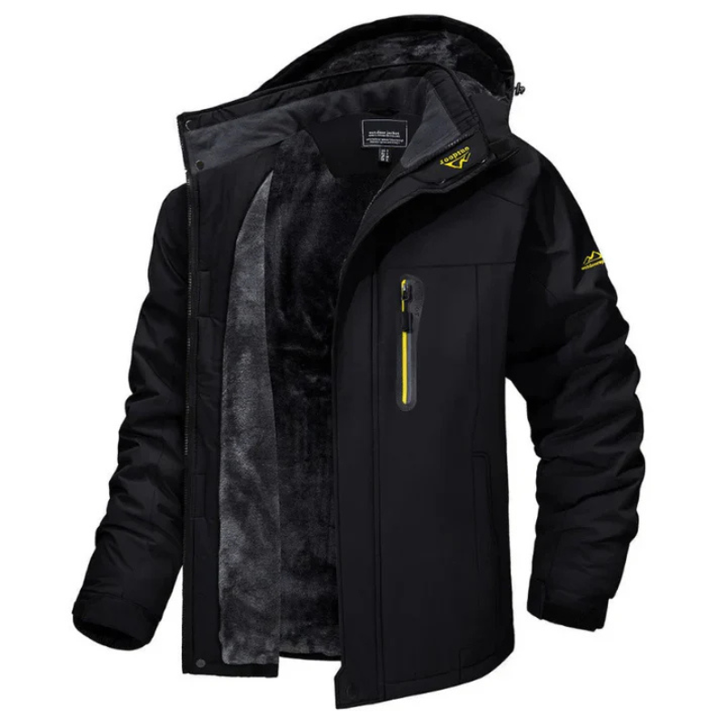 Jonas | Winterjacke mit Kapuze – warm & funktional
