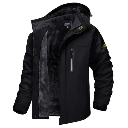 Jonas | Winterjacke mit Kapuze – warm & funktional