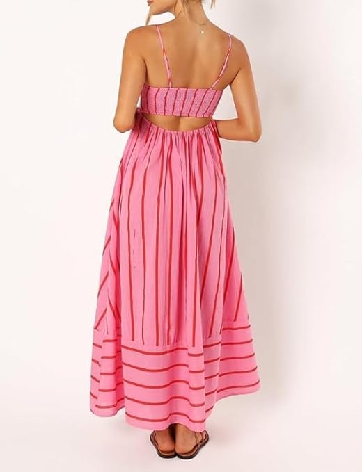 Maya | This Stylish Sunset Vibes Maxi Dress for Summer