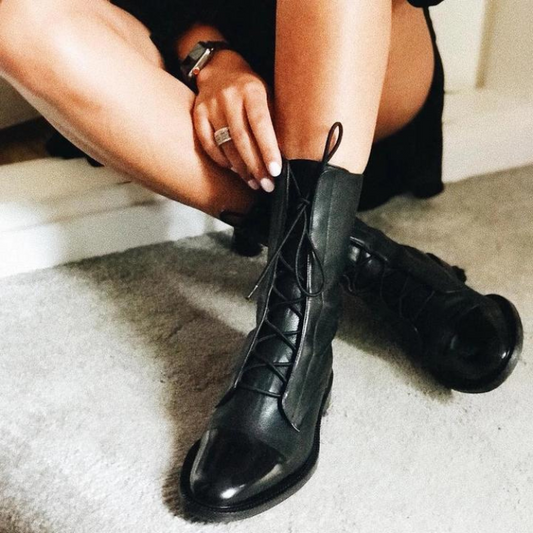 Larissa | Stiefel mit hohem Blockabsatz