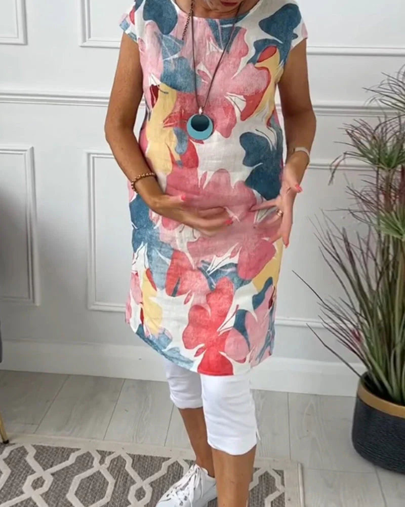 Charlotte | Elegant Long Blouse with Relaxed Fit