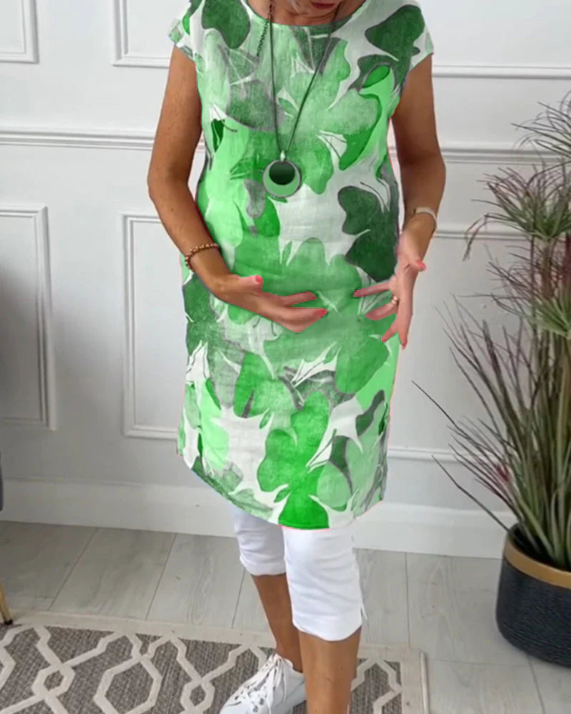 Charlotte | Elegant Long Blouse with Relaxed Fit