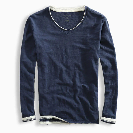 Matthew | Comfortable Long-Sleeve Shirt in Cotton