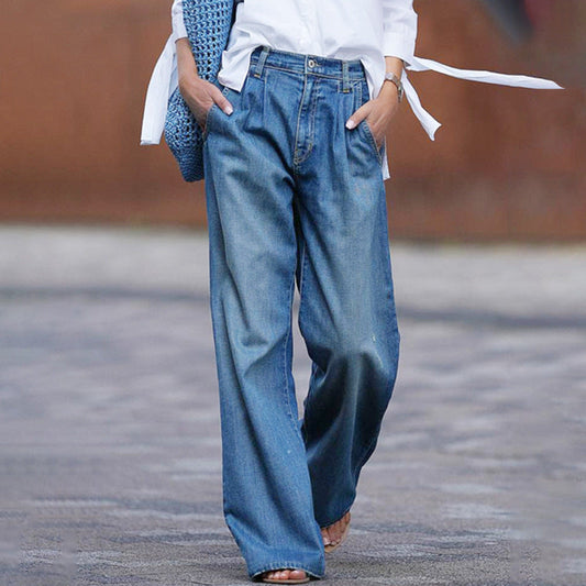 Maya | This Modern Wide-Leg Jeans for City Outfits