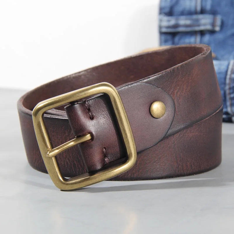 Liam | Men’s Classic Leather Belt with Stylish Look