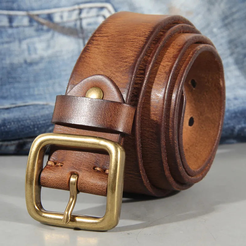 Liam | Men’s Classic Leather Belt with Stylish Look