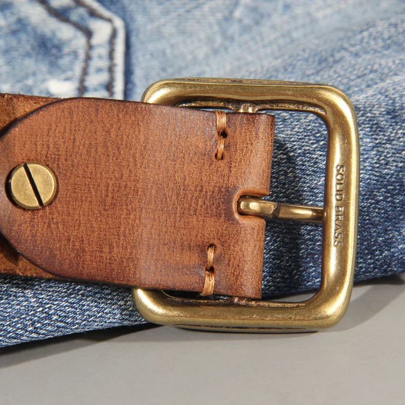 Liam | Men’s Classic Leather Belt with Stylish Look