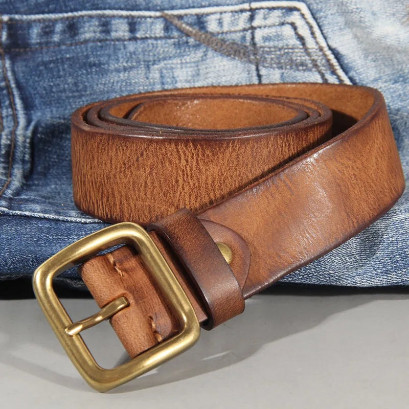 Liam | Men’s Classic Leather Belt with Stylish Look