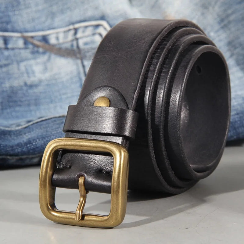 Liam | Men’s Classic Leather Belt with Stylish Look