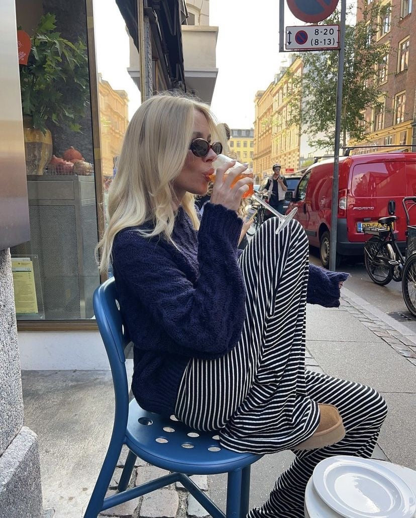 Ava | This Sleek Striped Pants for Casual Style