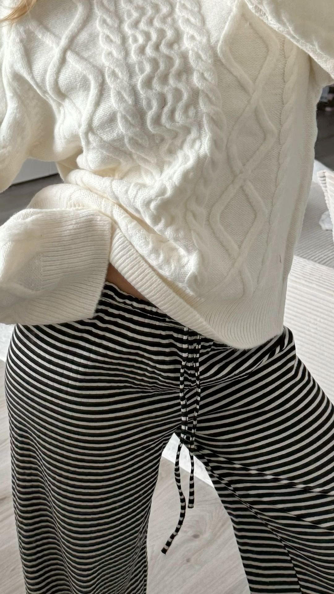 Ava | This Sleek Striped Pants for Casual Style