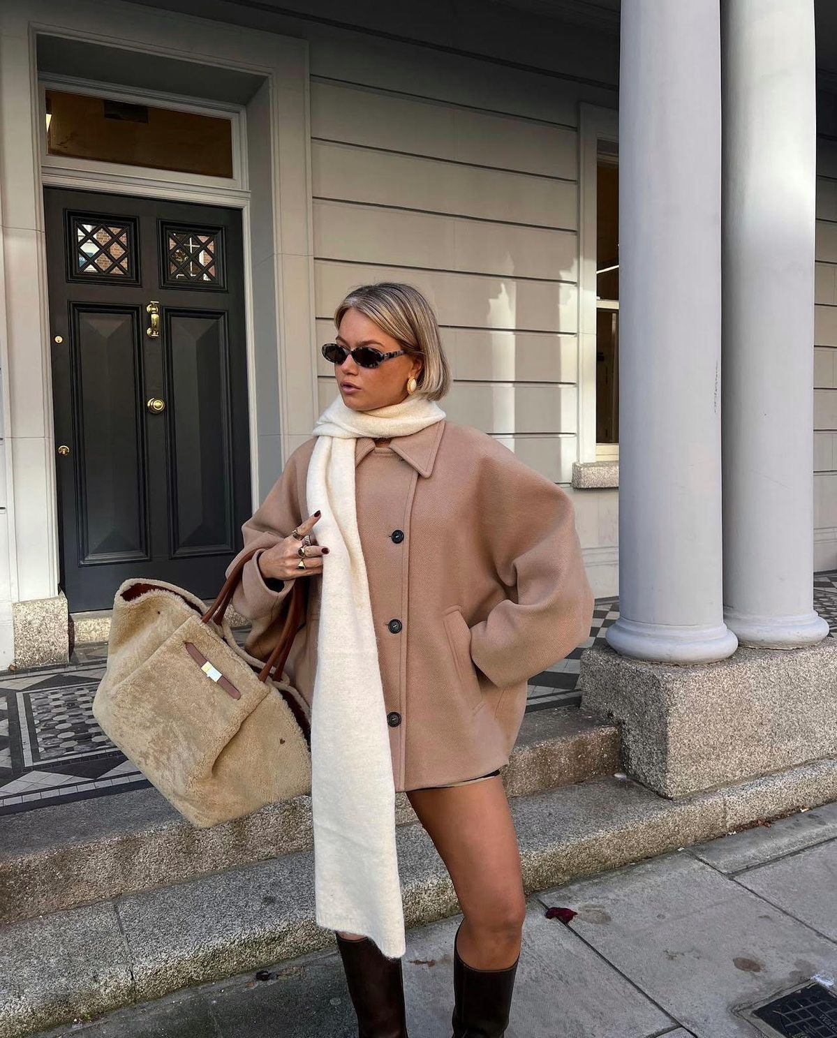 Lucia | Oversized Wollmantel für elegante Winter-Looks