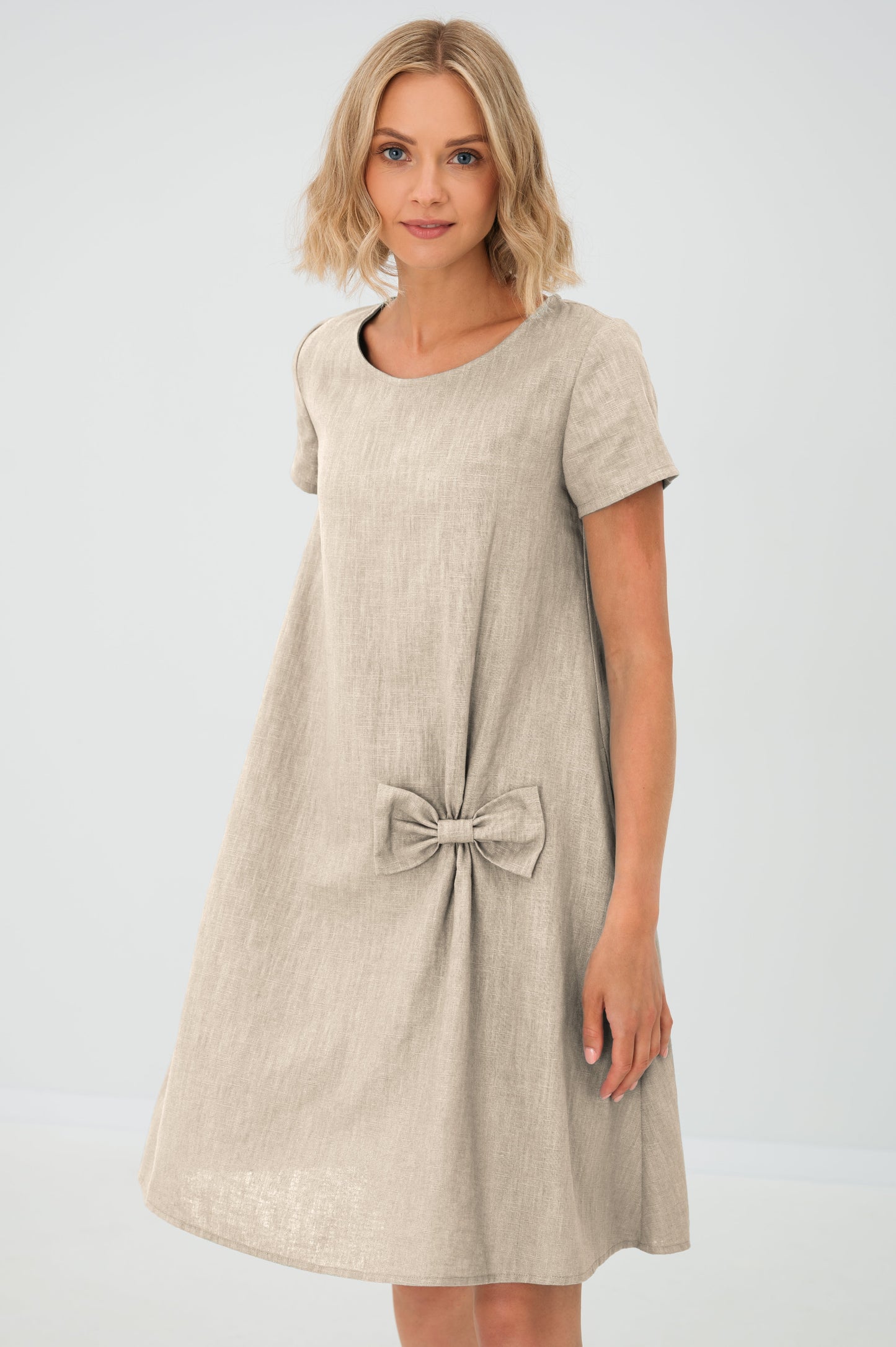 Sophia | Lightweight Linen Summer Dress – Summer Kiss