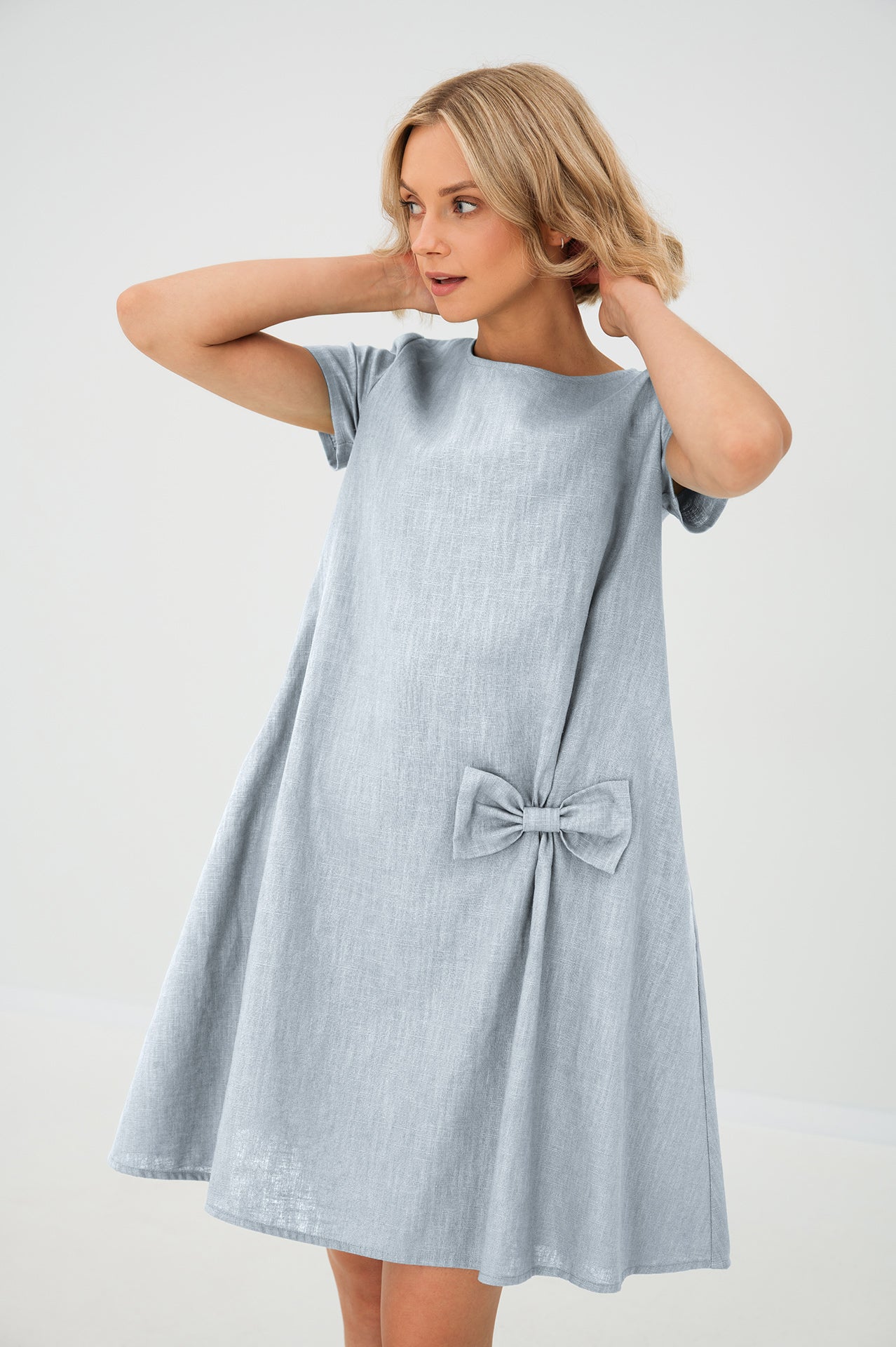Sophia | Lightweight Linen Summer Dress – Summer Kiss