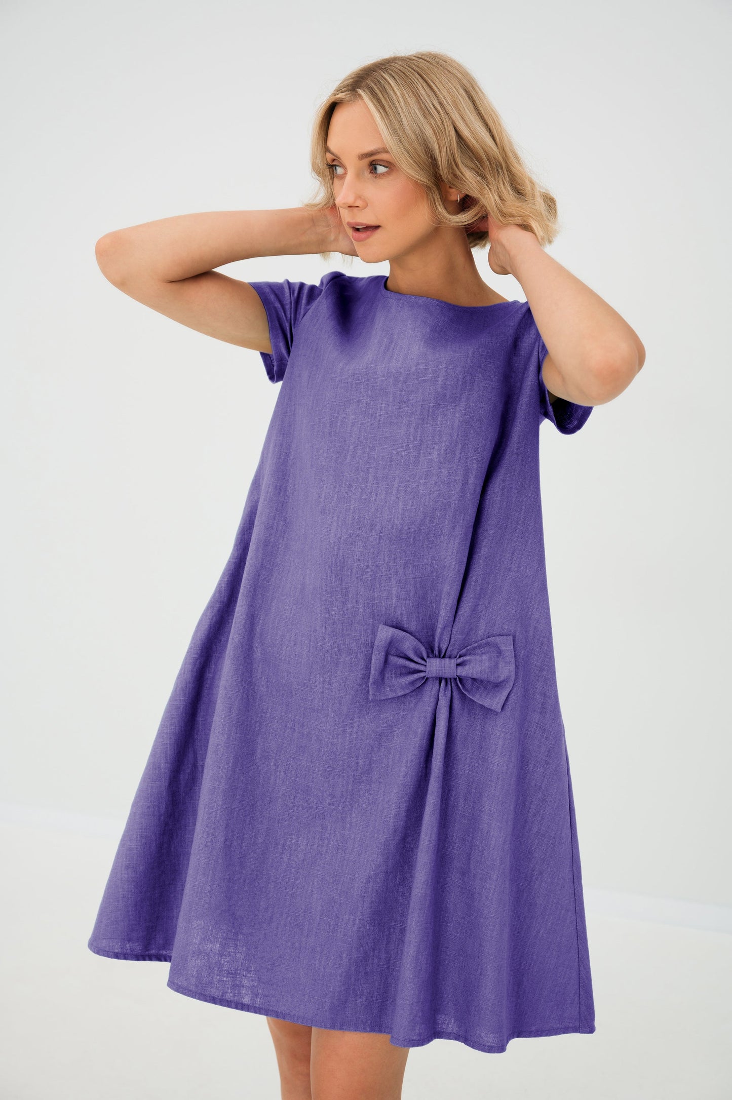 Sophia | Lightweight Linen Summer Dress – Summer Kiss